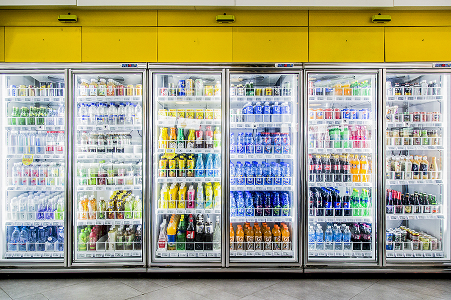 <b>分体式冷藏玻璃门陈列柜</b>