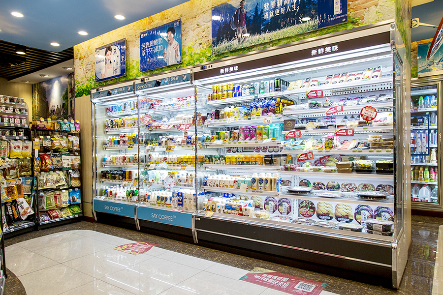 <b>标准型分体式冷藏立风柜</b>