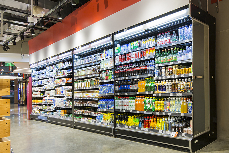 <b>自携式冷藏中岛/端头陈列柜</b>